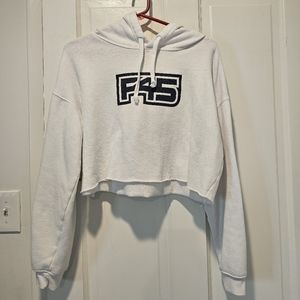 F45 crop hoodie